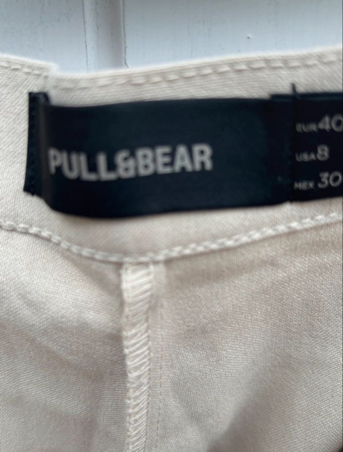 Pantalon large beige - photo numéro 3