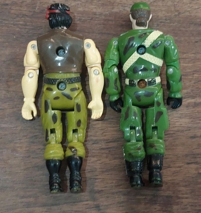 Figurines Gi Joe Militaire Americain Retro - photo numéro 4