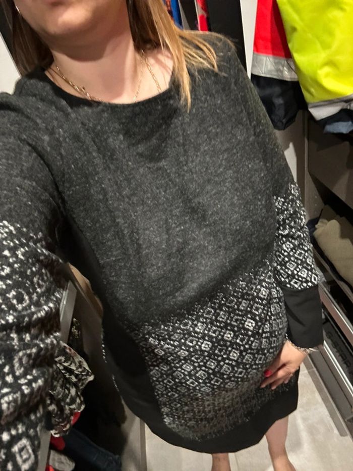 Robe d’hiver Terre de fées T44-46 - photo numéro 10