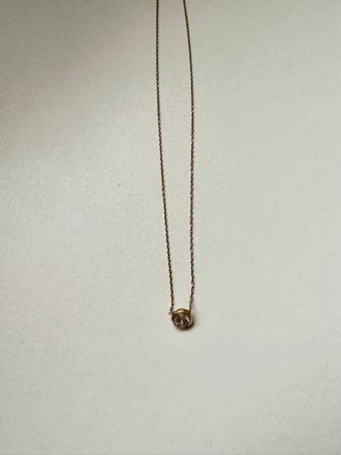 Collier en plaqué or jaune - photo numéro 6