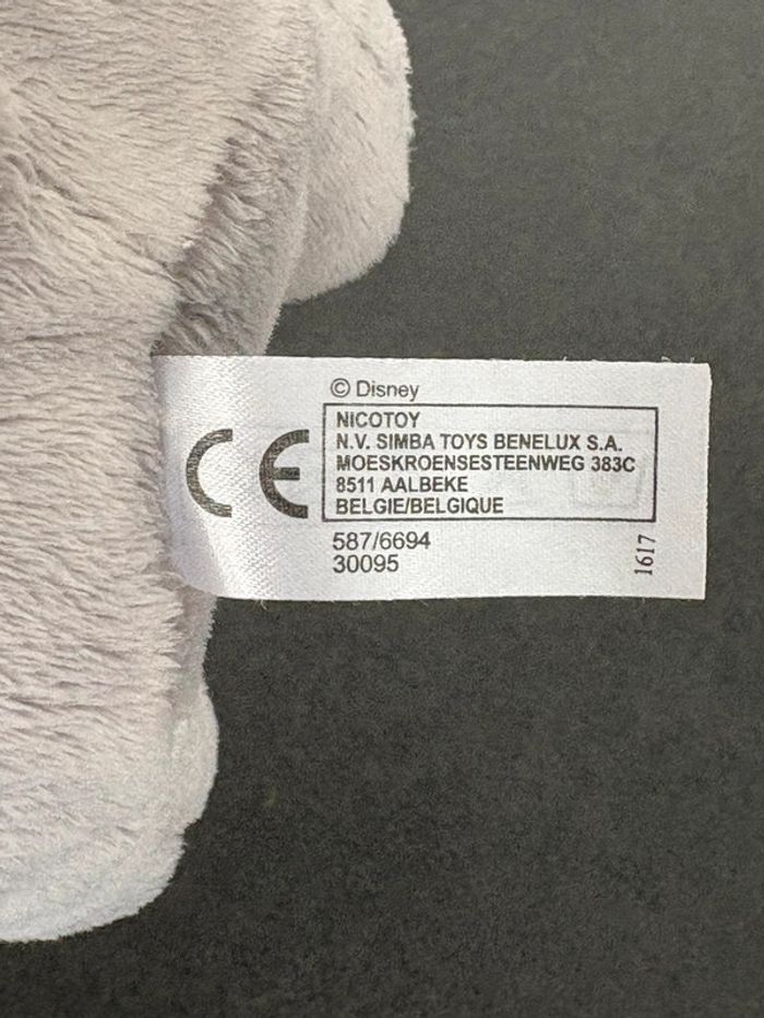 Peluche la belle et le clochard Disney - photo numéro 5