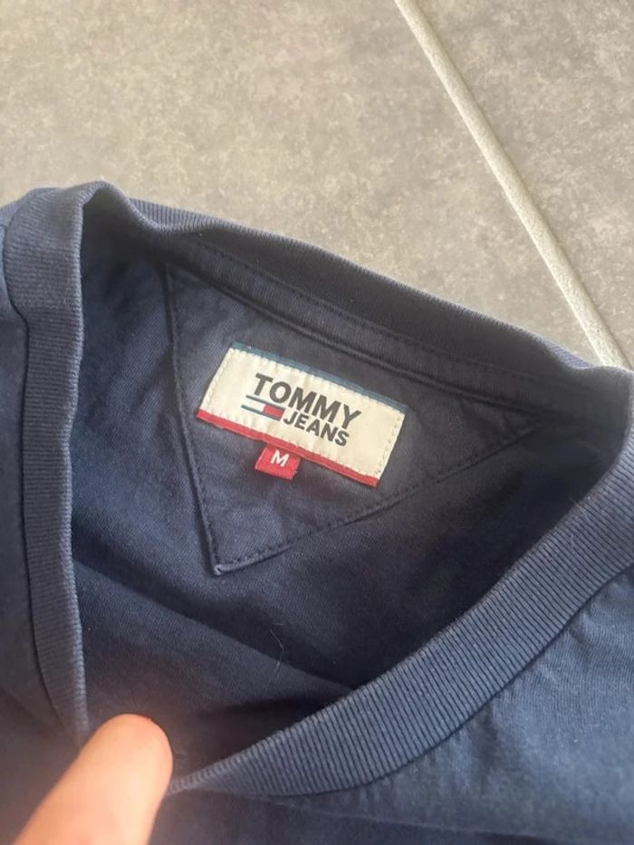 T-shirt Tommy bleu - photo numéro 2