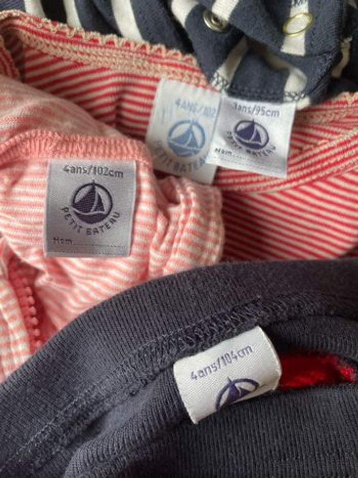 Lot vêtement fille petit bateau - photo numéro 5