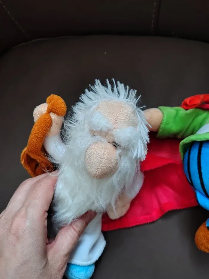 Petite peluche collection Astérix et Obélix le druide et le chef - photo numéro 6