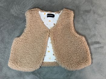 Gilet sans manche fille bébé