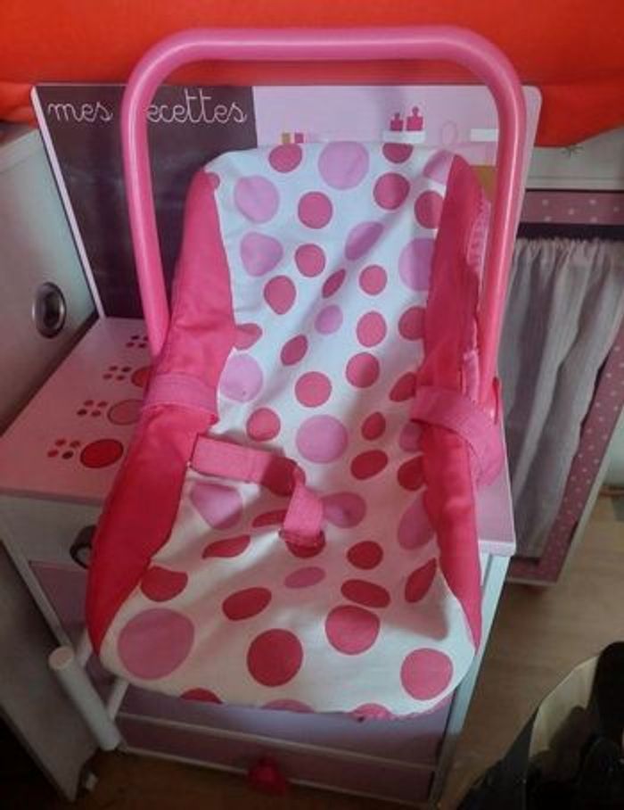Cosy porte bébé rose pour poupée BE 🧸 - photo numéro 2