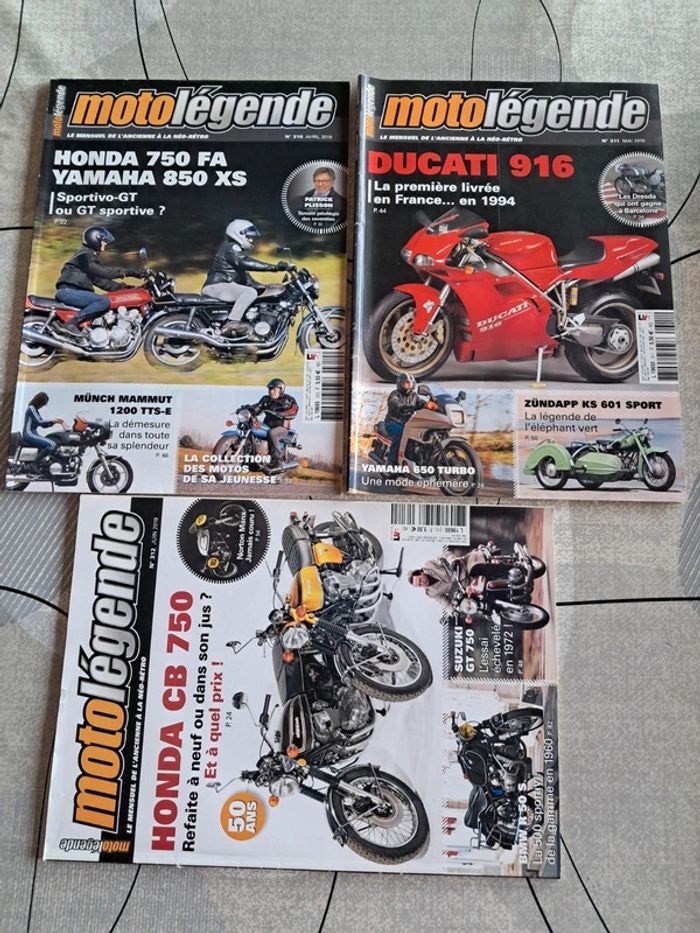 Lot magazines sur les motos *Moto légende* - photo numéro 4