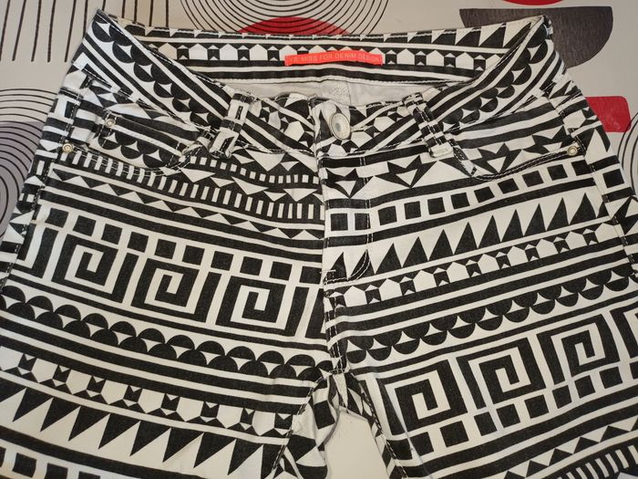 Jeans slim aztèque taille 38 👩 - photo numéro 5
