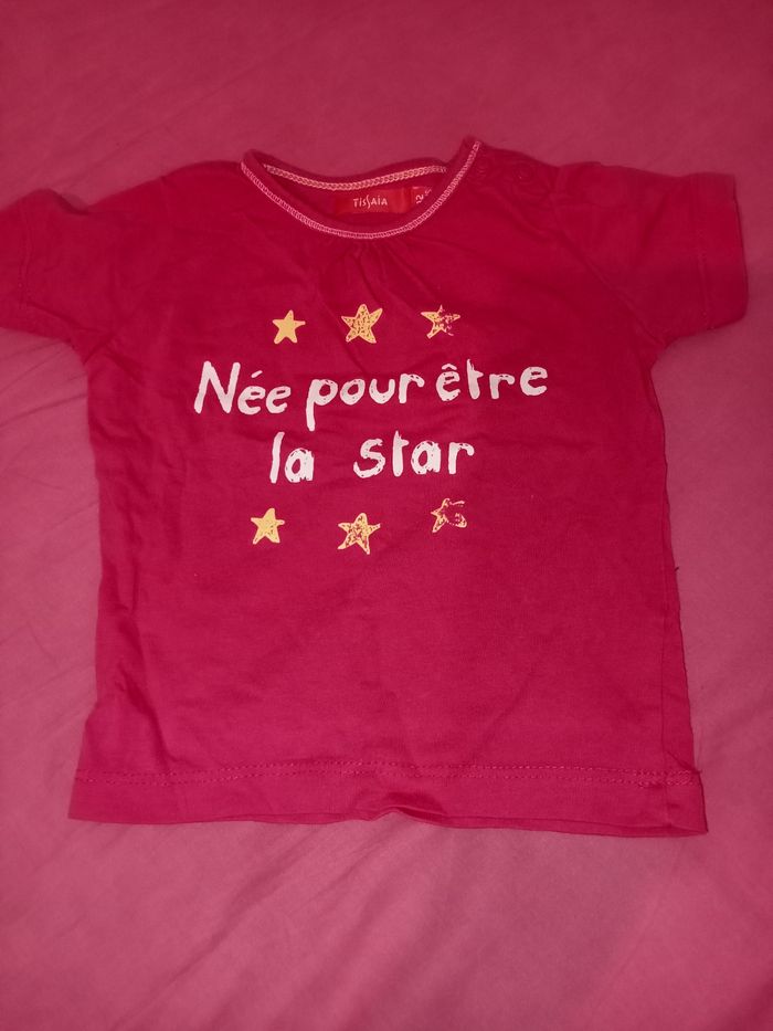 Tee shirt fille 12 mois