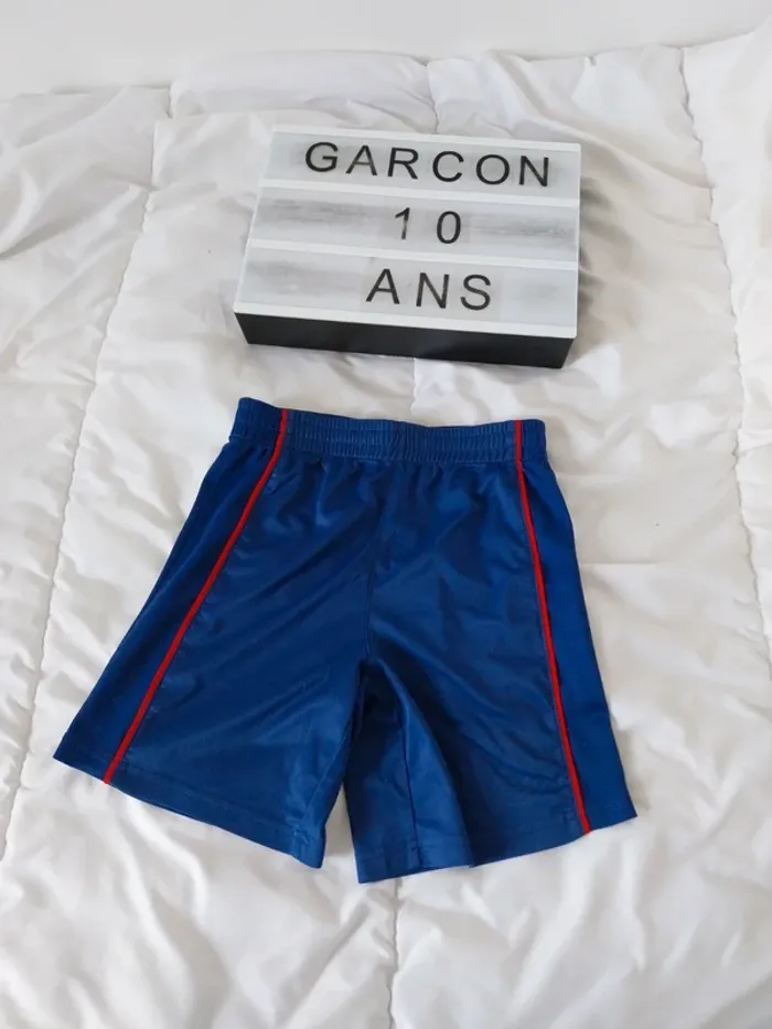 Short de foot garçon 10 ans