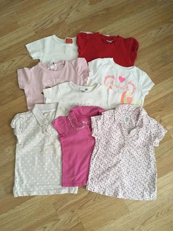 Lot t-shirts 3-4 ans (98-104)