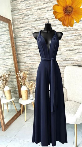 Combi bleu marine glamour tendance