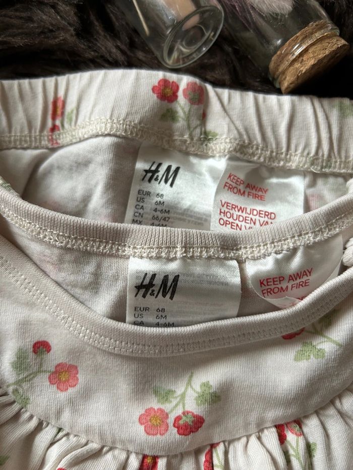 Ensemble léger/pyjama coton 68 cm - photo numéro 7
