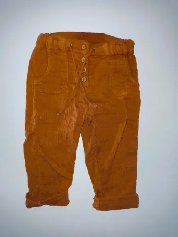 Pantalon léger été matière lin 12 mois excellent état bout'chou