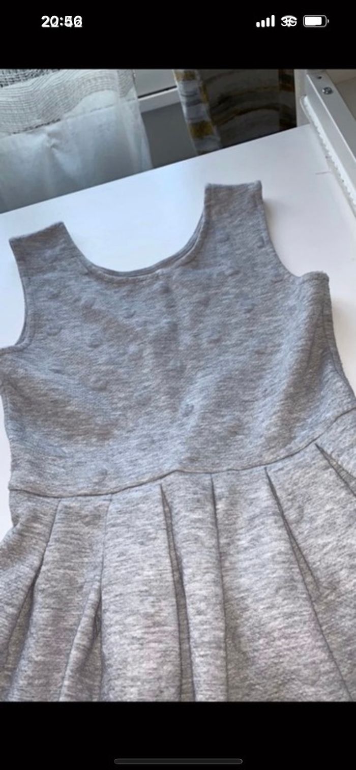 Robe longue gris taille 12 ans - photo numéro 2