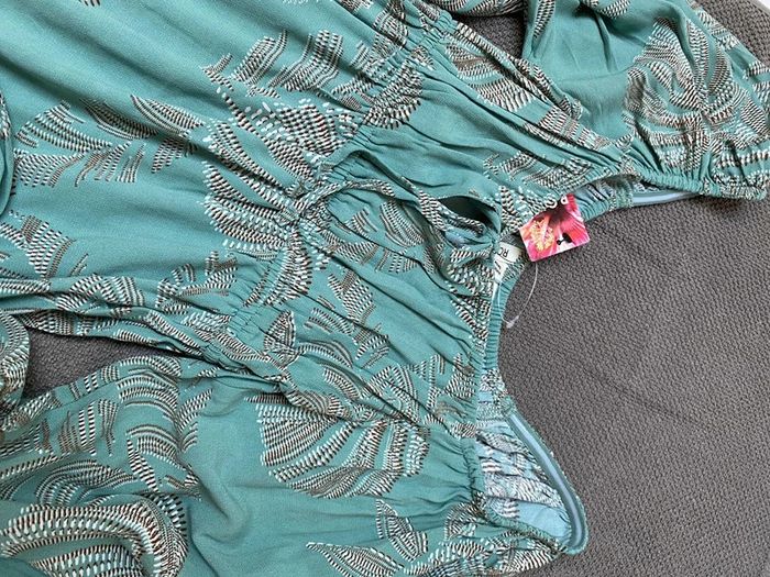 Robe été Roxy S turquoise coastal sound - photo numéro 2