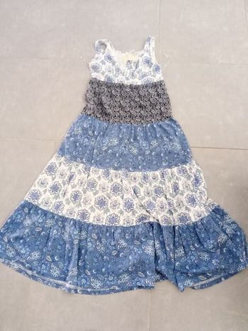 Robe longue sans manches