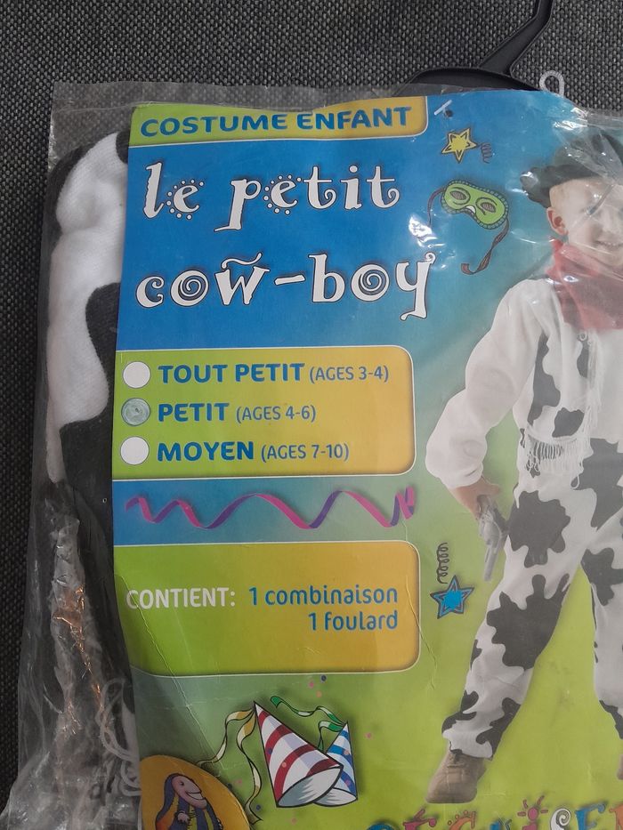 Déguisement le petit cow-boy 4-6ans - photo numéro 4
