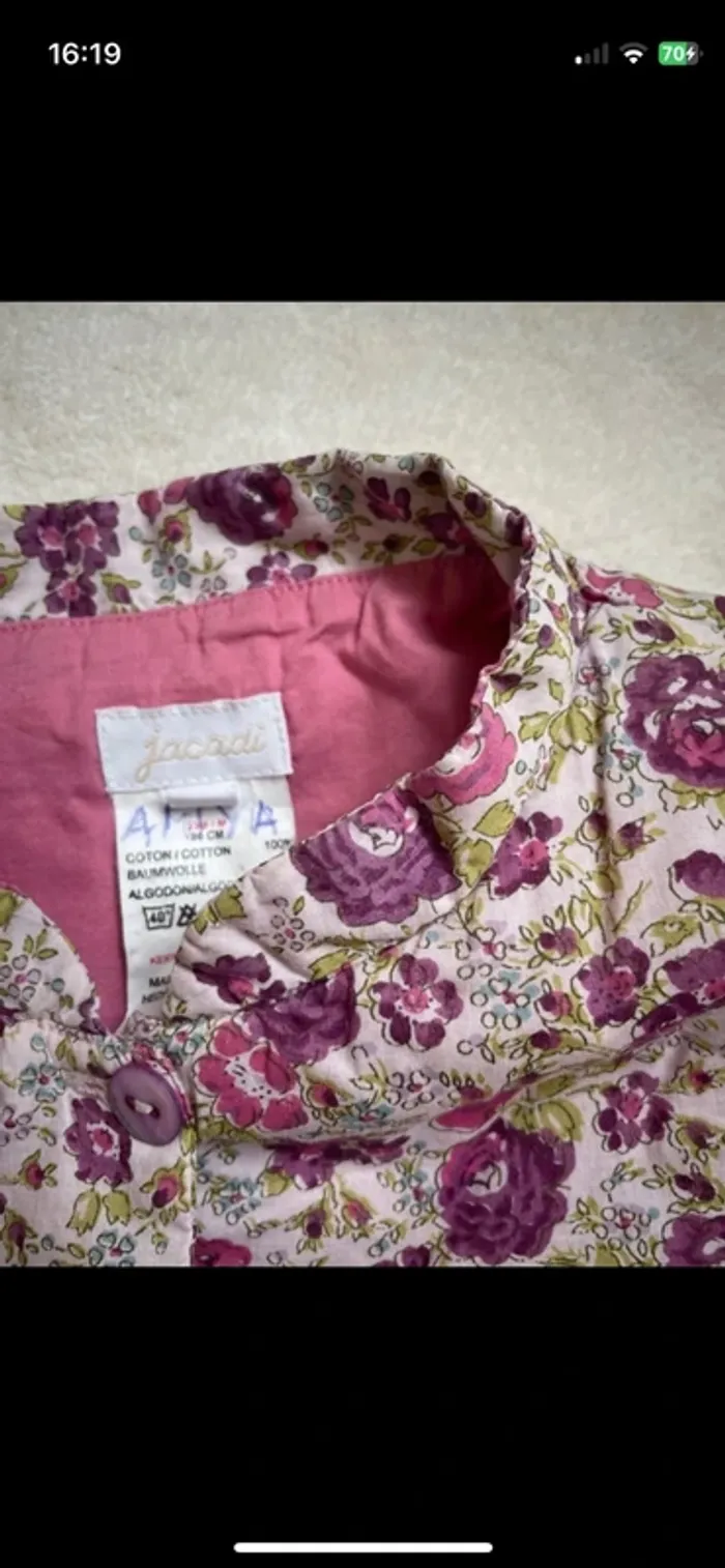 Veste gilet liberty Jacadi 23 mois - photo numéro 2