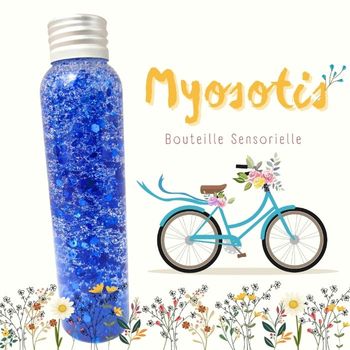 Bouteille sensorielle paillettes ✨