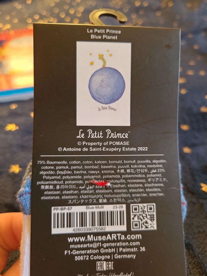 Chaussette 23 -26 le petit prince Neuve - photo numéro 3
