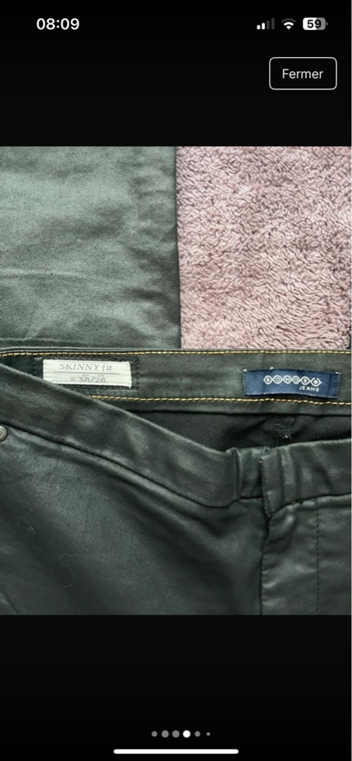 Jean bonobo huilé - photo numéro 3