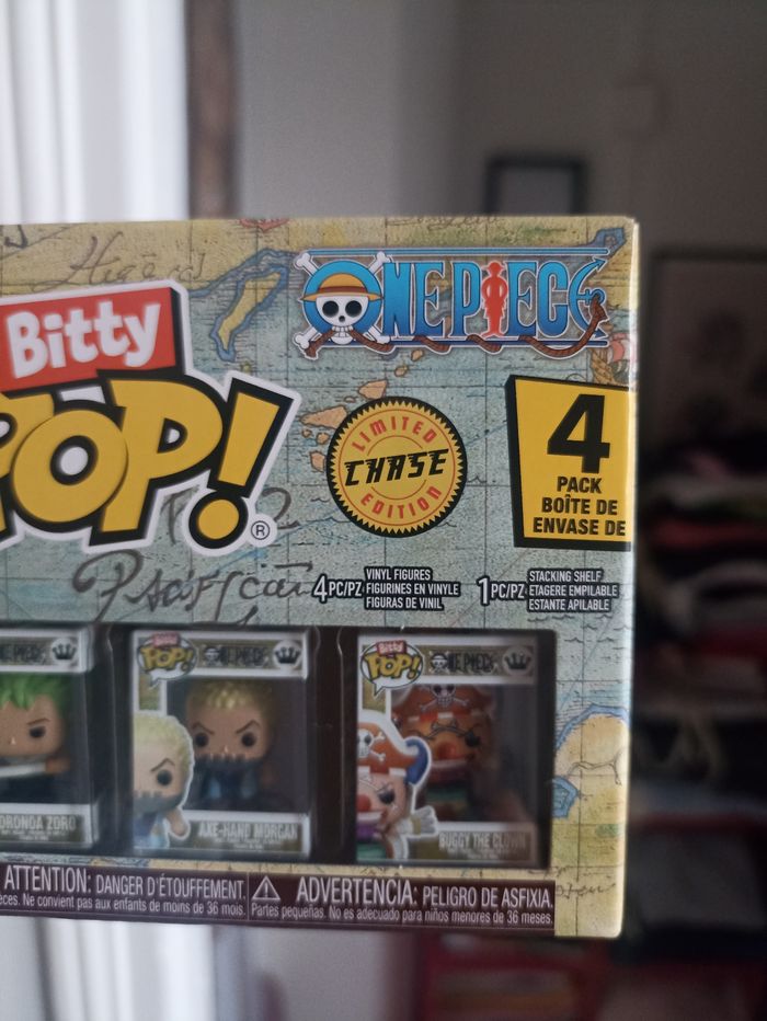 Funko pop bitty pop one piece buggy the clown chase 1/6 - photo numéro 2