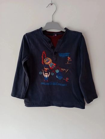 T-shirt manches longues 5 ans Sergent major