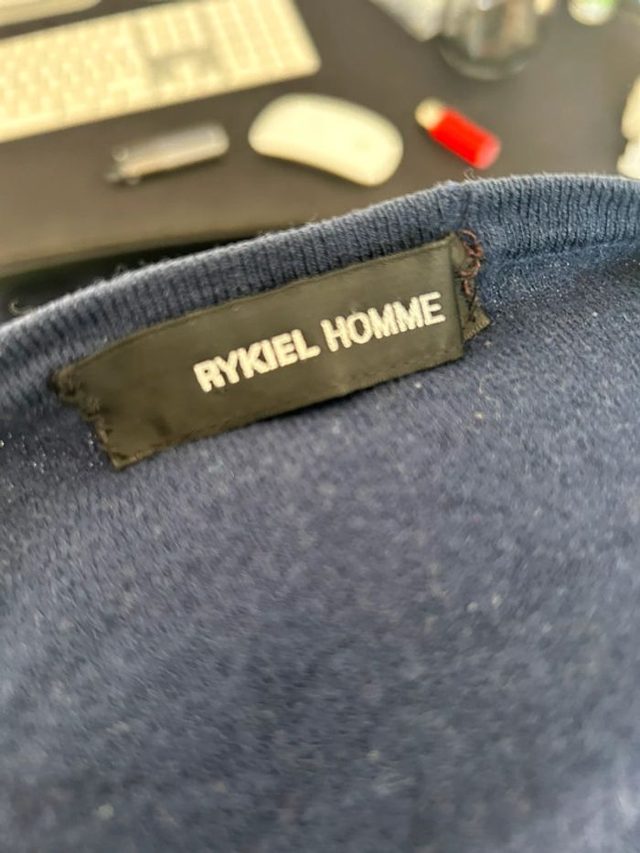 👕 Pull Sonia Rykiel bleu marine - photo numéro 3