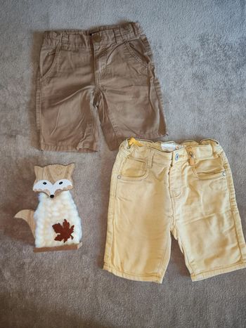 Lot de 2 shorts 4 ans