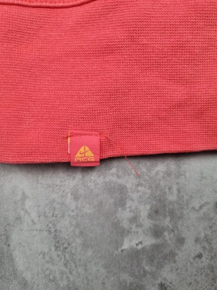 Gilet zippé capuche Nike ACG rose – Taille M/38 Femme - photo numéro 5