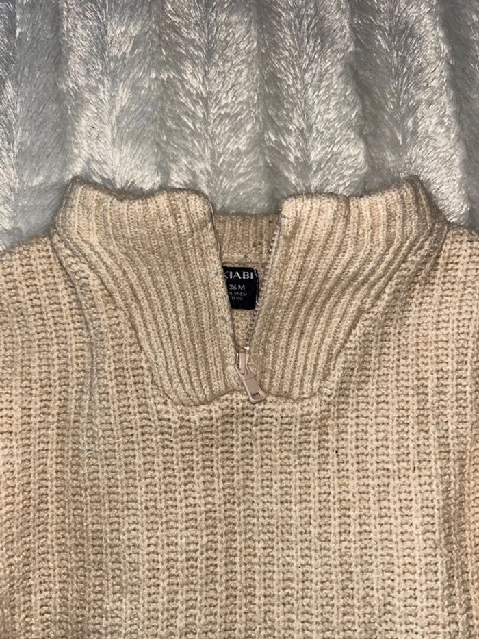 Pull polaire beige - photo numéro 2