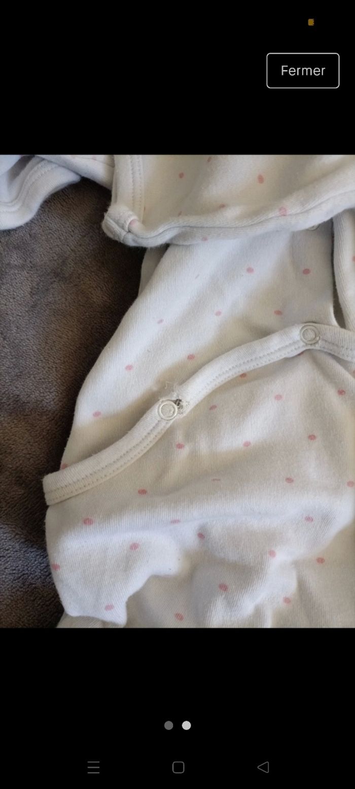 4 pyjamas léger 6 mois - photo numéro 2