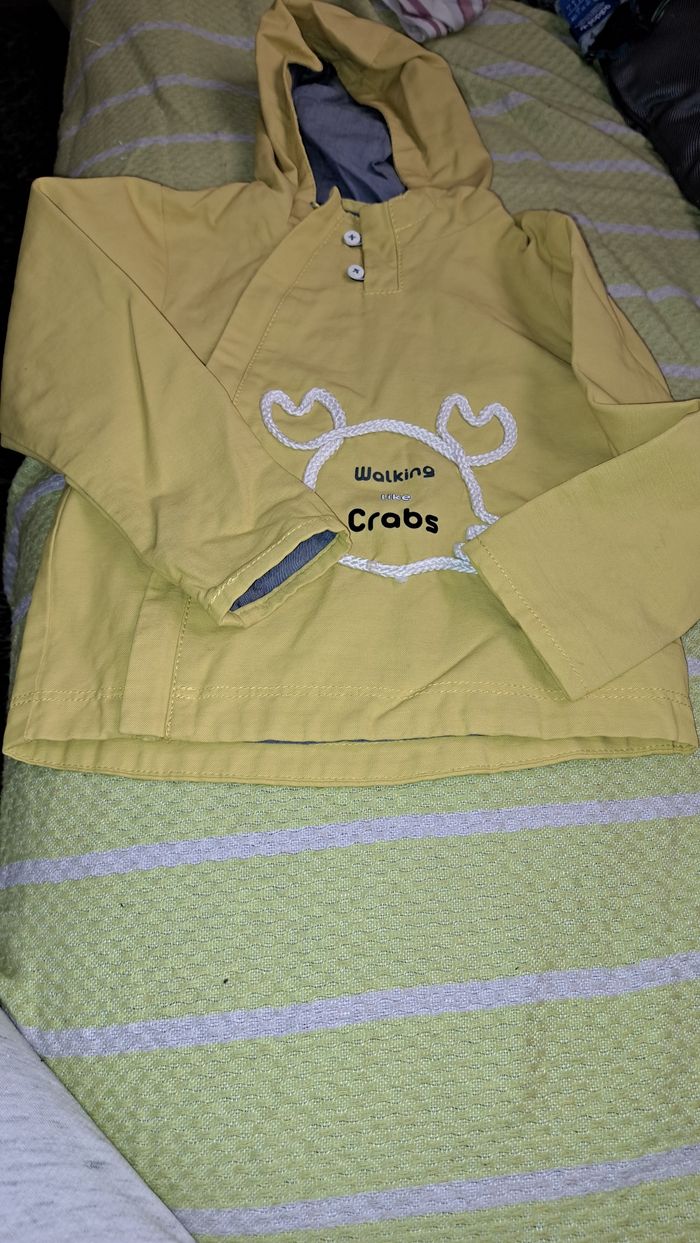 Ciré /blouson  demi saison jaune