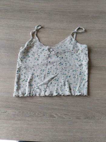 Débardeur écru taille s