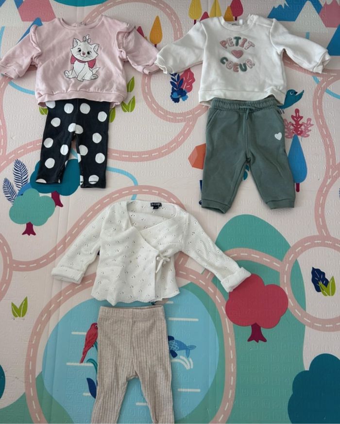 Lots de vêtements filles 3 mois - photo numéro 3