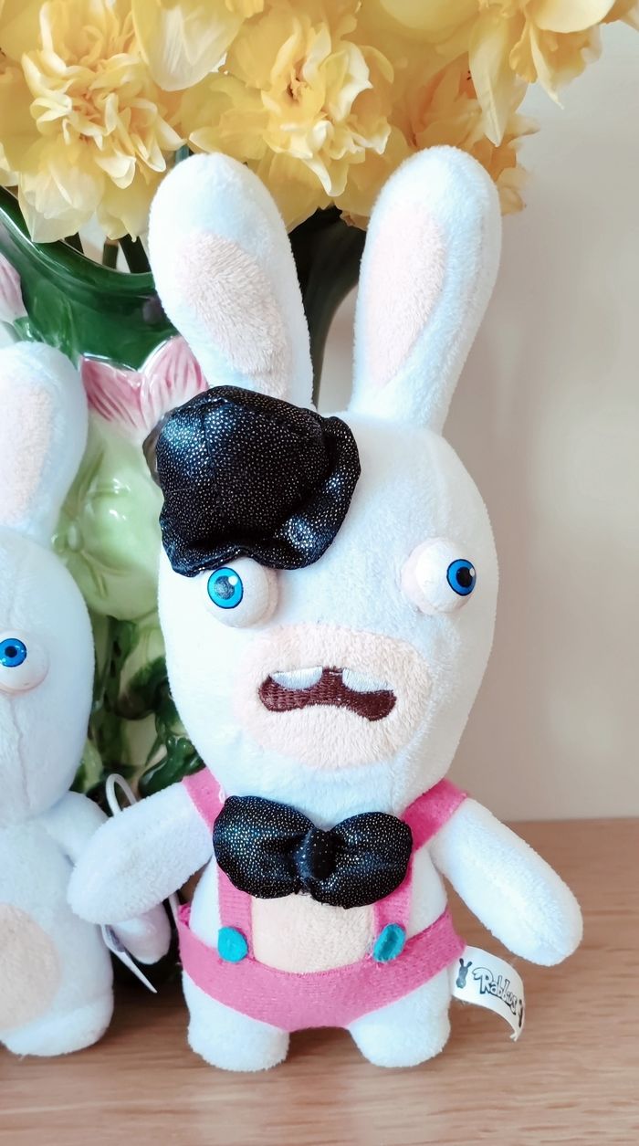 🐰2 peluches Lapins Crétins 🐰 - photo numéro 5