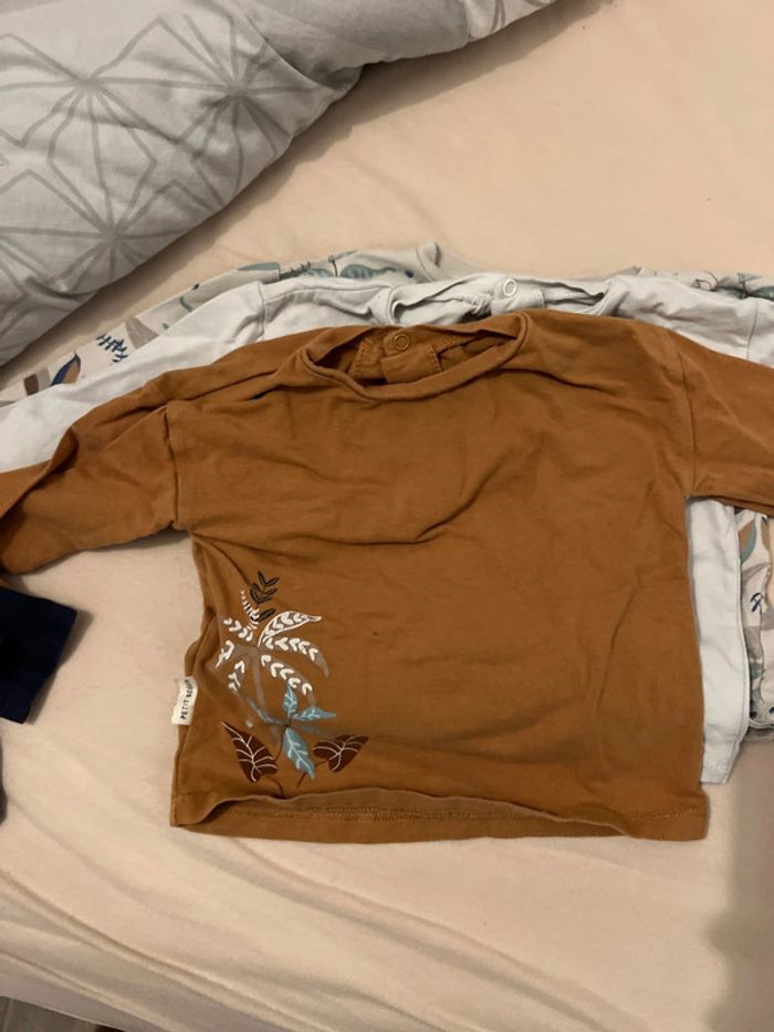 Lot de 4 t-shirt petit béguin - photo numéro 3