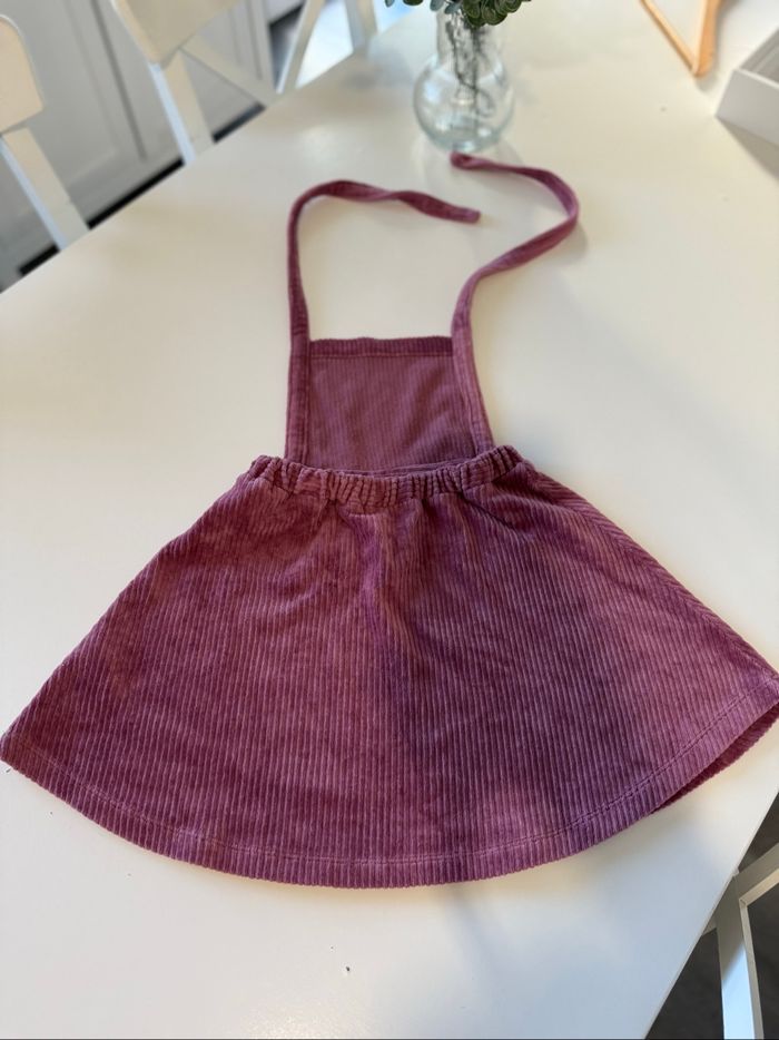 Robe effet velours vieux rose Vertbaudet - photo numéro 6