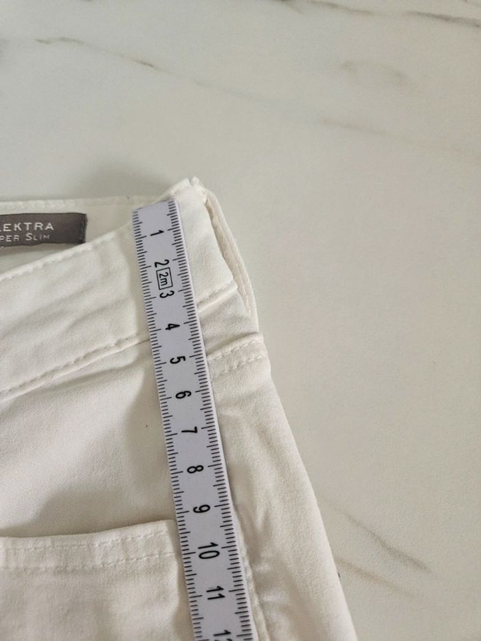 Mango slim blanc taille 34 - photo numéro 10