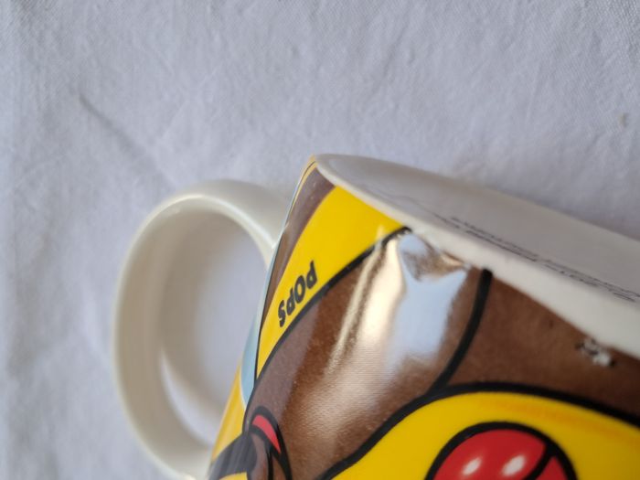 Lot bol 2 ances oreilles Kellogg's 2019 smacks + tasse mug miel pop's céréales - photo numéro 3