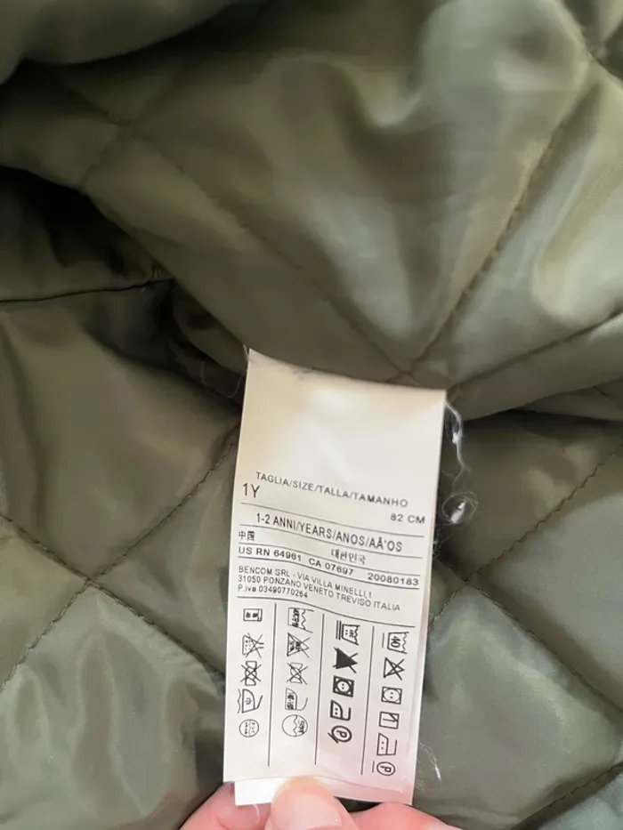 Parkas kaki benetton - photo numéro 6