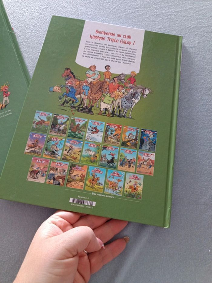 Lot de 2 bandes dessinées galop cheval 🐎 - photo numéro 2