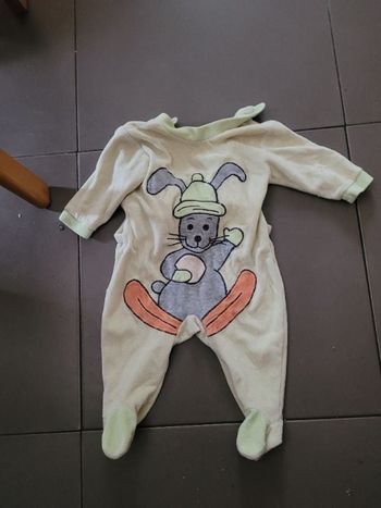 Pyjama velours 3 mois