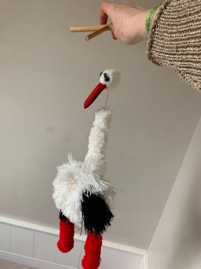 Marionnette cigogne - photo numéro 7