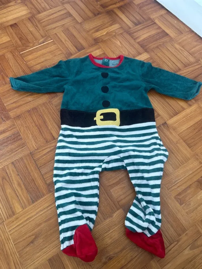 Lot de 2 pyjama hiver 12 mois - photo numéro 4