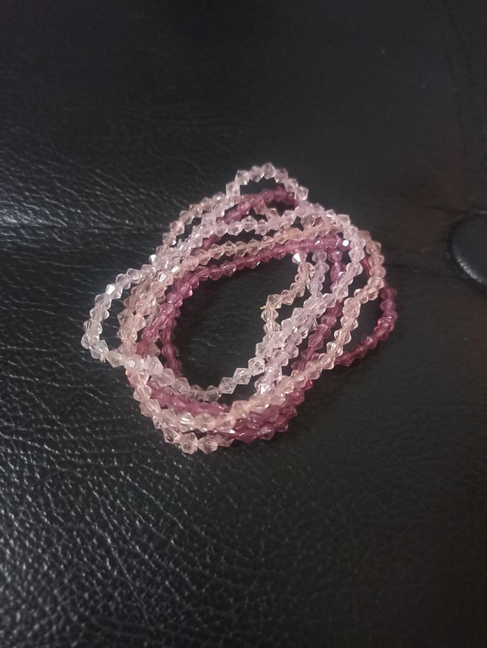 Lot de 6 bracelets fantaisie taille élastique