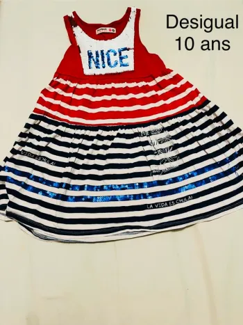 Robe desigual 10 ans
