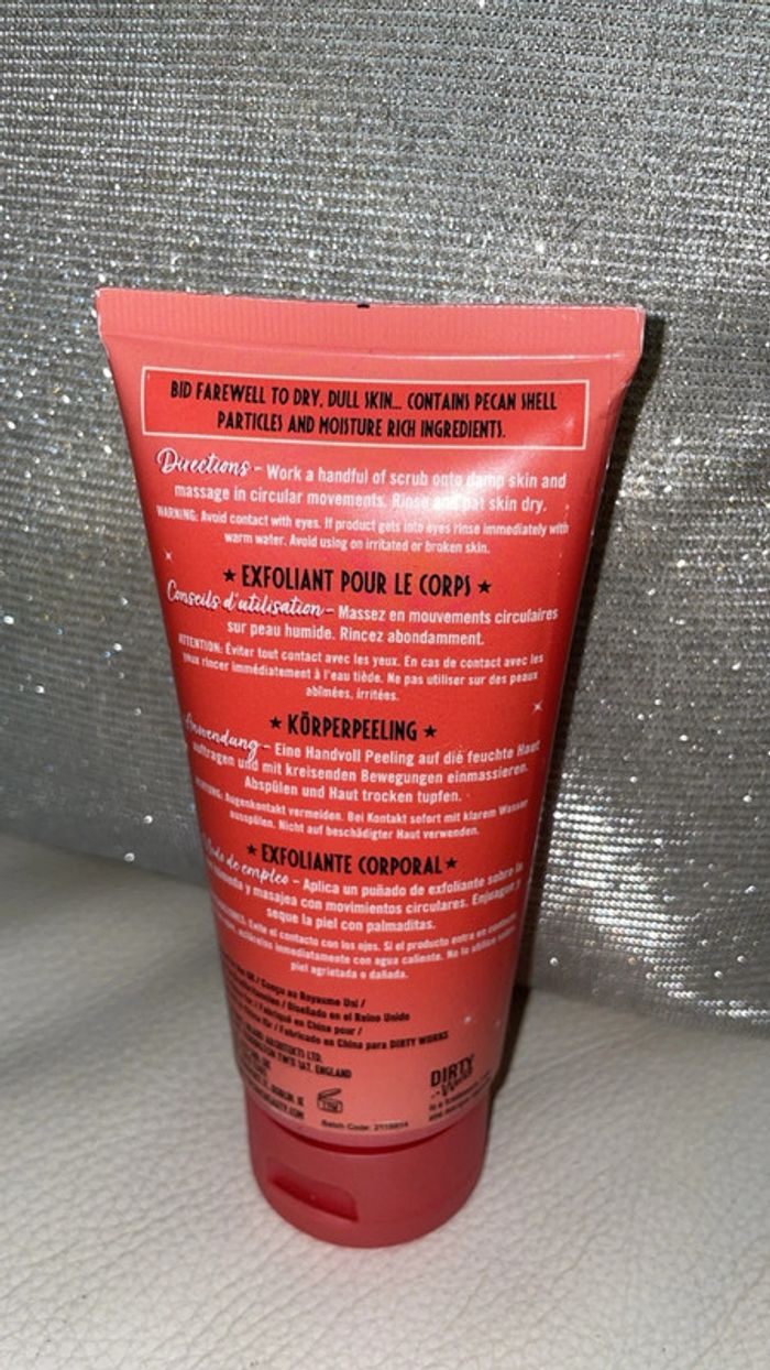 Exfoliant Corps Dirty Works Lovely Scrubbly - Neuf ! - photo numéro 2