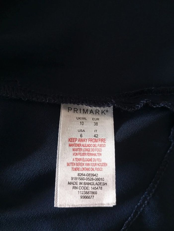 Débardeur neuf bleu marine Taille 38 - photo numéro 4
